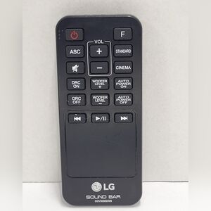 GENUINE OEM LG Sound Bar Remote COV33552406 TESTED Working Soundbar Remote LG